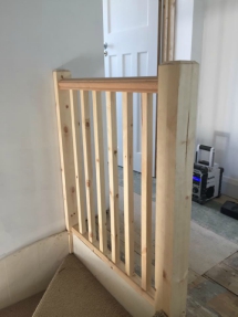 Staircase rail